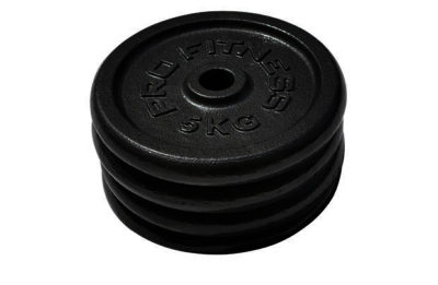 Pro Fitness Cast Iron Weight Plates - 4 x 5kg